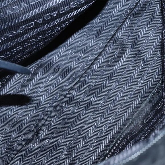 PRADA Hand Bag Nylon 2way Black Auth BA009 - Picture 12 of 16